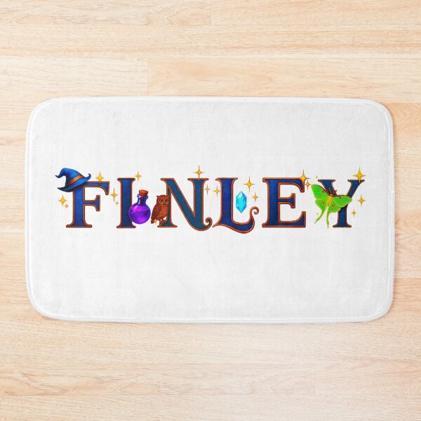 Item preview, SPELLBOUND NAMES COLLECTION  – ✨ FINLEY ✨ – STORYBOOK SPELLCASTER DREAMS designed and sold by WheelieGdArt.