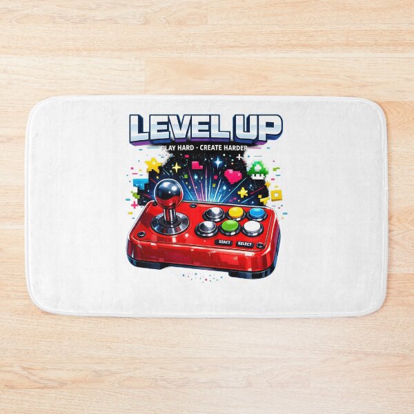 Item preview, Level Up Retro Gamer T-Shirt designed and sold by Stickers Studio.