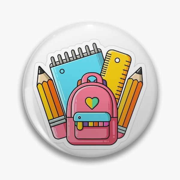 Item preview, Cute Back to School School Supplies Stickers designed and sold by mryan78.
