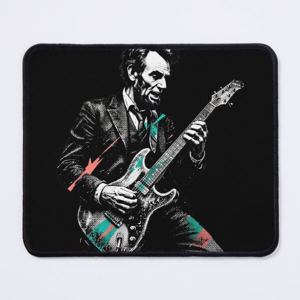 Item preview, Abraham Lincoln Playing Guitar designed and sold by Art-Max.