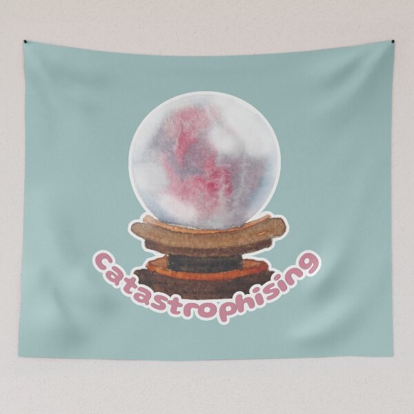 Item preview, Catastrophising Crystal Ball designed and sold by Blackberries & Moss.