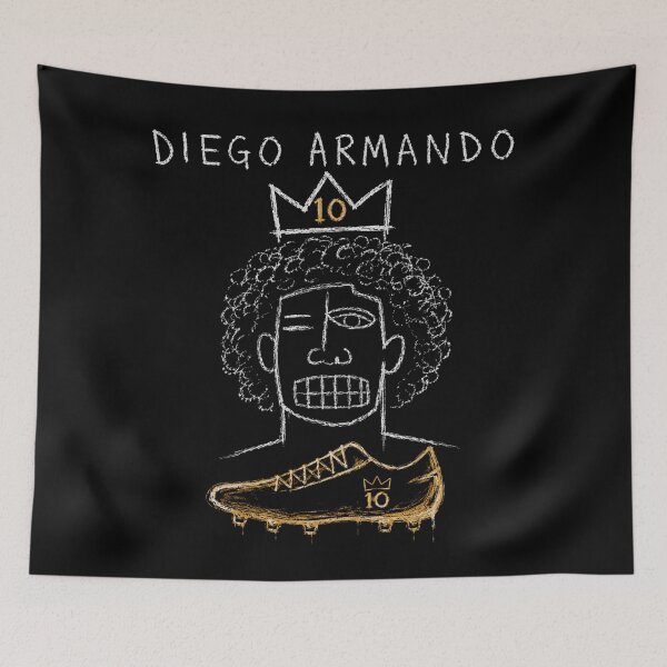 Item preview, Diego Armando Street Football Legend Art designed and sold by Creative_Canvas.