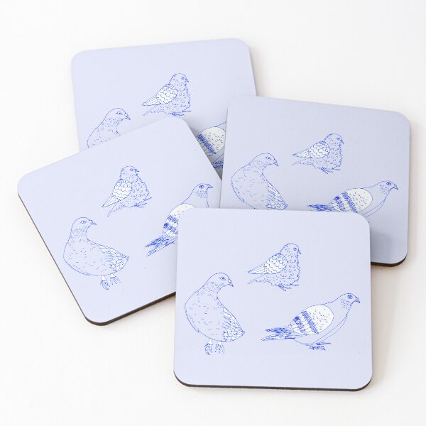 Item preview, Cute pigeons designed and sold by Naurelia.