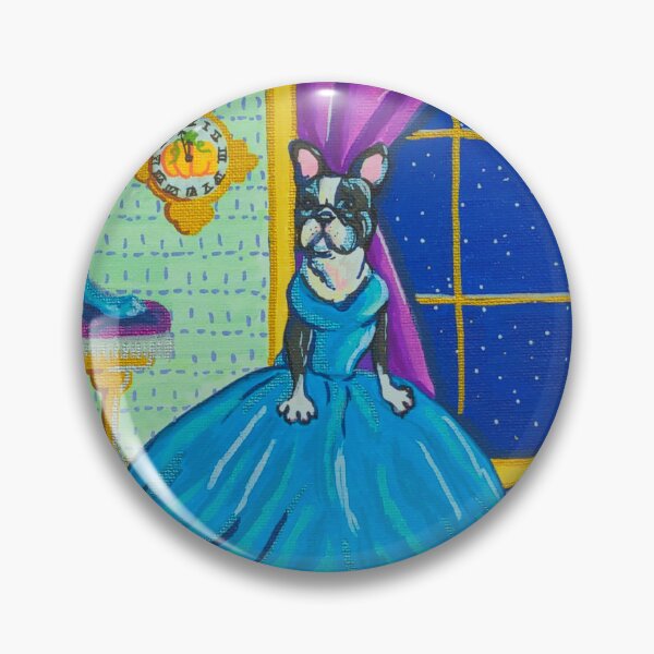 Item preview, French Bulldog Cinderella designed and sold by DaughertyDraws.