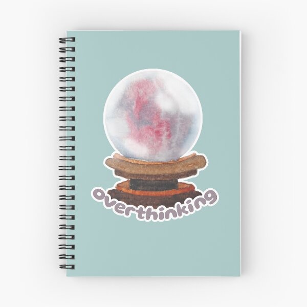 Item preview, Overthinker Crystal Ball designed and sold by Blackberries & Moss.