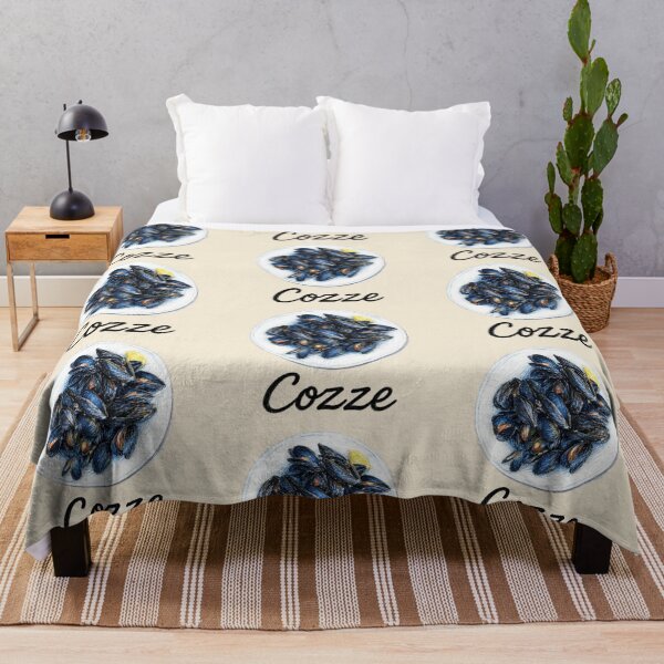 Item preview, Cozze – Illustration of Italian Seafood designed and sold by JOANNASKAH.