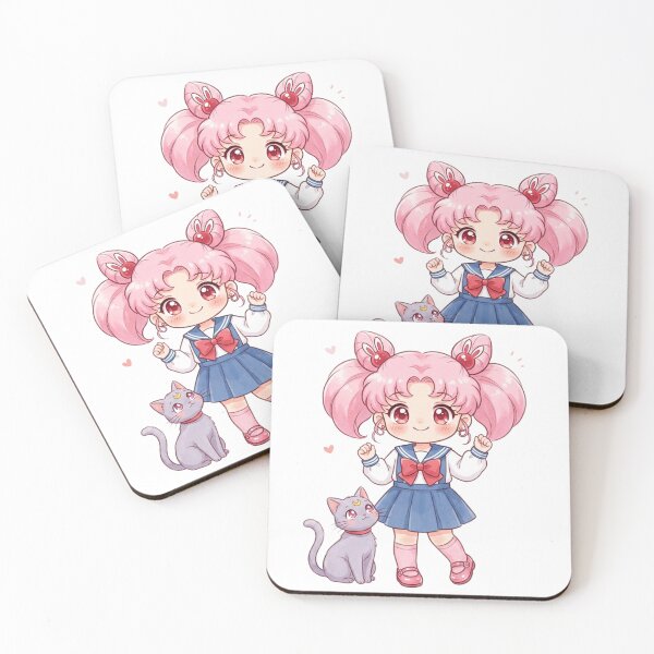 Item preview, Chibi Chibiusa Sticker designed and sold by Solace Sparkles.