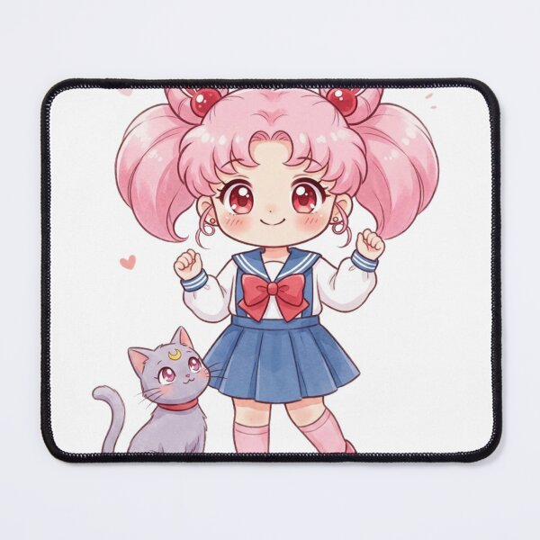Item preview, Chibi Chibiusa Sticker designed and sold by Solace Sparkles.