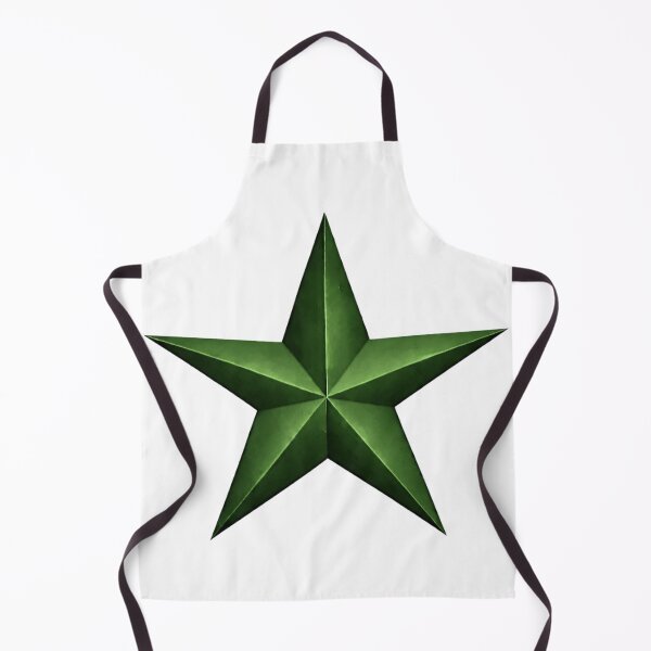 Item preview, Dark Green Watercolor Star designed and sold by Blink Art Studio.