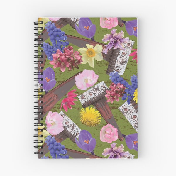 Item preview, Rustic Hinges & Flowers on Green designed and sold by Digitalmyth's Designs.