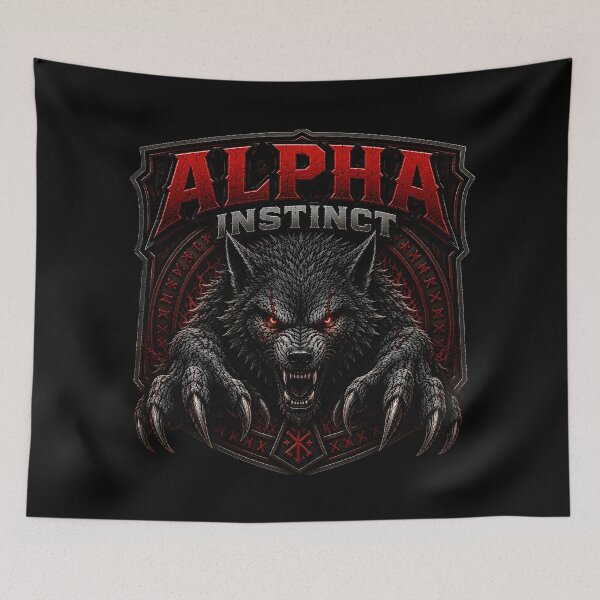 Item preview, Alpha Instinct Viking Wolf T-Shirt | Nordic Predator Beast Mode Warrior Design designed and sold by R3X .