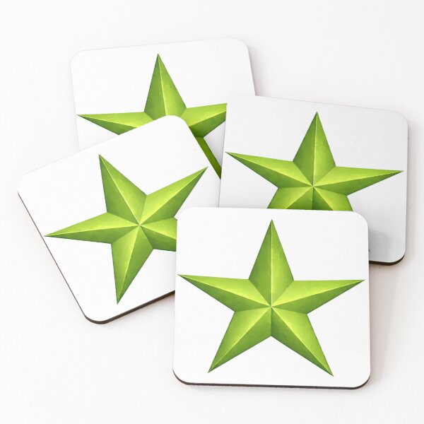 Item preview, Light Green Watercolor Star designed and sold by Blink Art Studio.