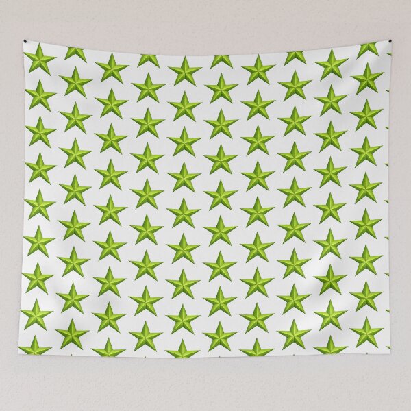 Item preview, Light Green Watercolor Star designed and sold by Blink Art Studio.
