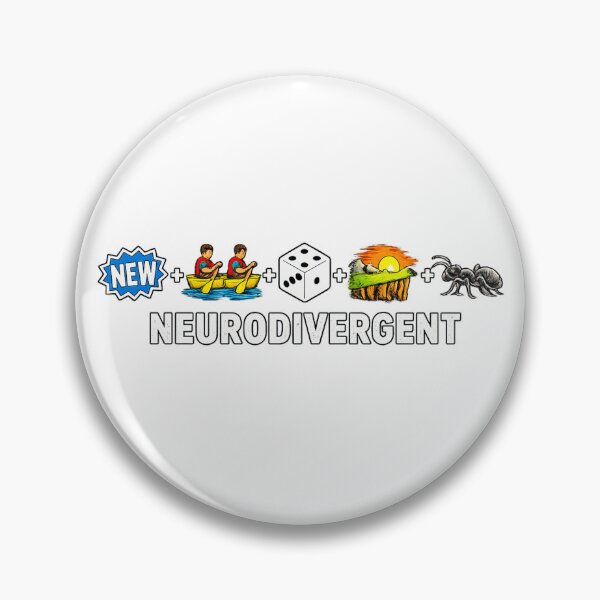 Item preview, Neurodivergent Funny Word Puzzle Meme Design designed and sold by LVSMe.