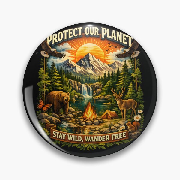 Item preview, Protect Our Planet – Stay Wild Nature designed and sold by darkan1.