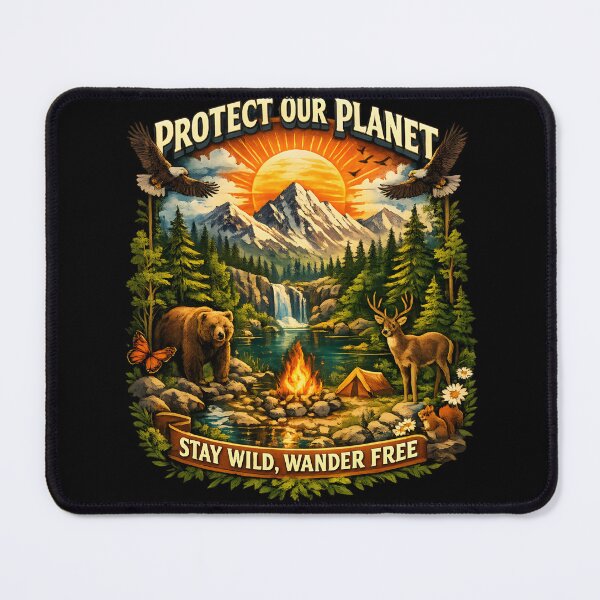 Item preview, Protect Our Planet – Stay Wild Nature designed and sold by darkan1.