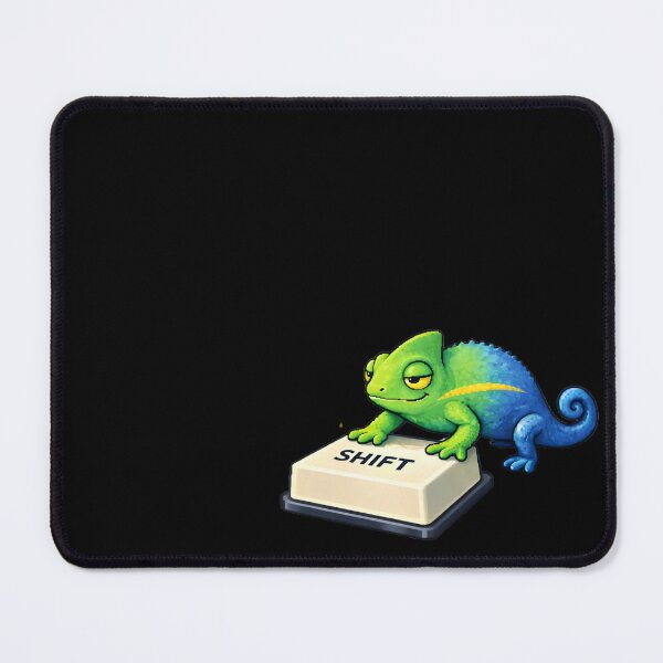 Item preview, Shift Key Chameleon – Funny Tech Humor Transformation Design designed and sold by BriyaSol.