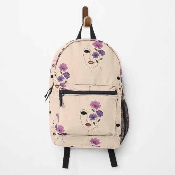 Item preview, Elegance Entwined: Minimalist Face Floral Illustration designed and sold by Senorona.