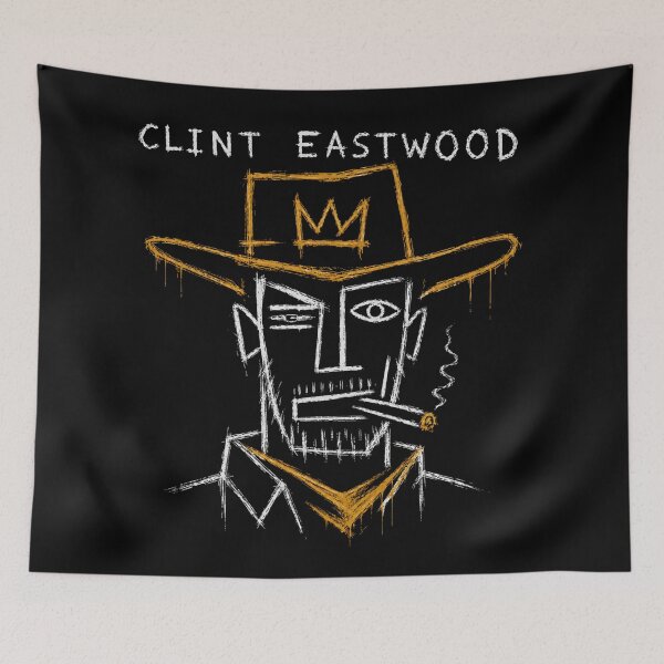 Item preview, Outlaw Cowboy Graffiti Western Art designed and sold by Creative_Canvas.