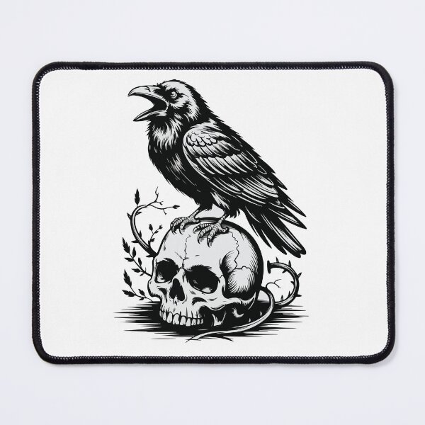 Item preview, wild skull crow designed and sold by daenarys123.