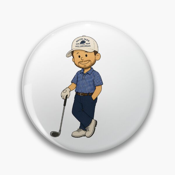 Aperçu de l'œuvre Autocollant Peanuts pour golfeur masculin créée et vendue par ThreadsGuy.