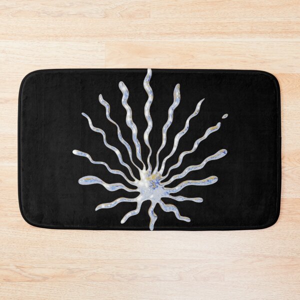 Item preview, Sunray Metallic Chrome | Y2K Cyber Abstract Decor designed and sold by Rawafi Art Studio.