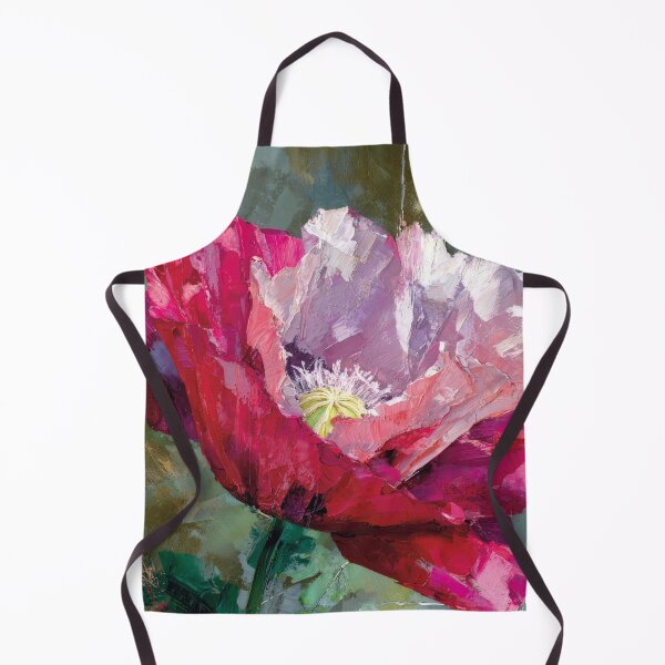 Item preview, Textured Acrylic Red Poppy Blossom Painting designed and sold by Paolo-Bandal.