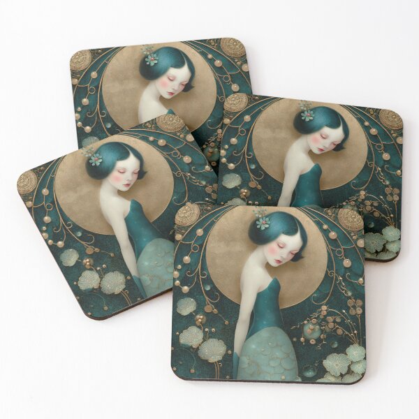 Item preview, She Dreams in Still Water designed and sold by Luna et Lune.