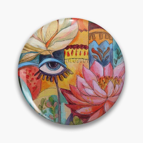 Item preview, Hamsa Talisman  Lotus Protection  designed and sold by AlisaArtDecor.