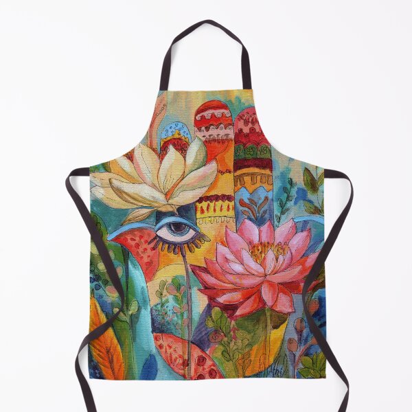 Item preview, Hamsa Talisman Lotus Protection designed and sold by AlisaArtDecor.