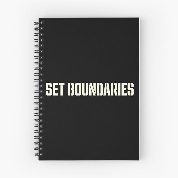 Item preview, Set Boundaries Funny Psychologist Gift Therapist Office Humor designed and sold by AkDesign022.