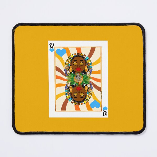 Item preview, Oshun Retro Veve Sunrays Playing Card designed and sold by artbyomega.
