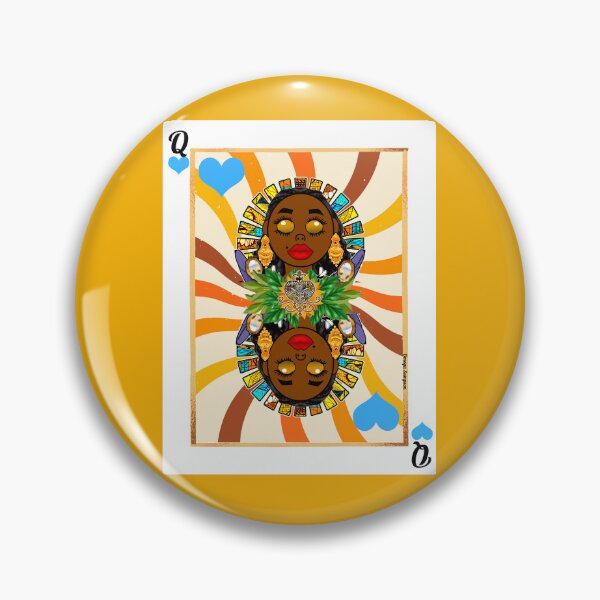 Item preview, Oshun Retro Veve Sunrays Playing Card designed and sold by artbyomega.