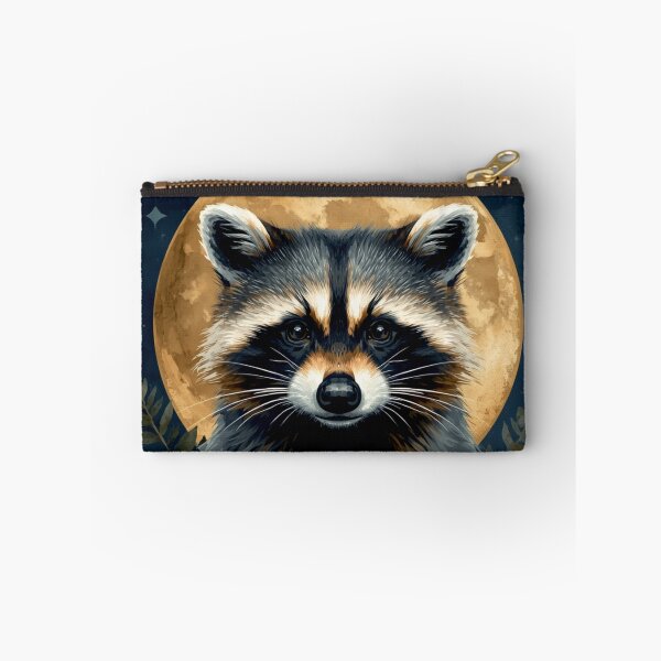 Item preview, Moonlit Mischief | Celestial Raccoon Fantasy Design designed and sold by Biedroneczka.