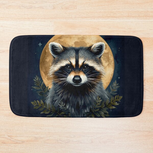 Item preview, Moonlit Mischief | Celestial Raccoon Fantasy Design designed and sold by Biedroneczka.
