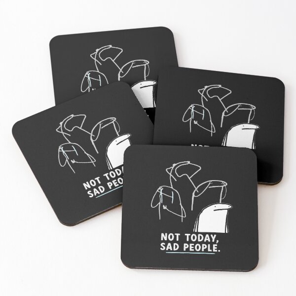 Item preview, Not Today Sad People designed and sold by Soffar-So-good.