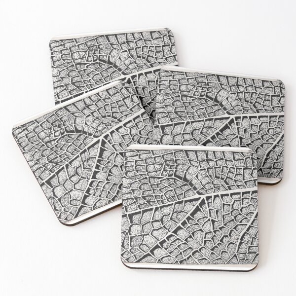 Item preview, Leaf Detail drawing designed and sold by FloatingInk.