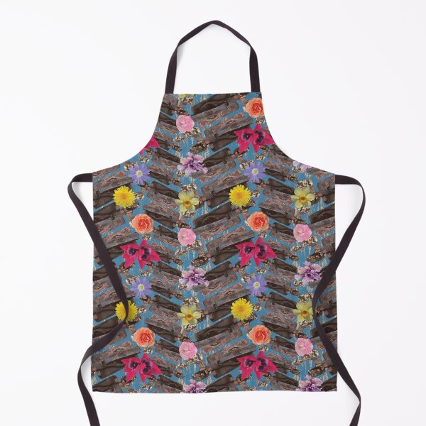 Item preview, Weathered Latches & Flowers on Blue designed and sold by Digitalmyth's Designs.