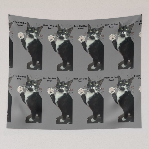 Item preview, River Says Best Cat Dad Ever! designed and sold by TheWorldFamous.