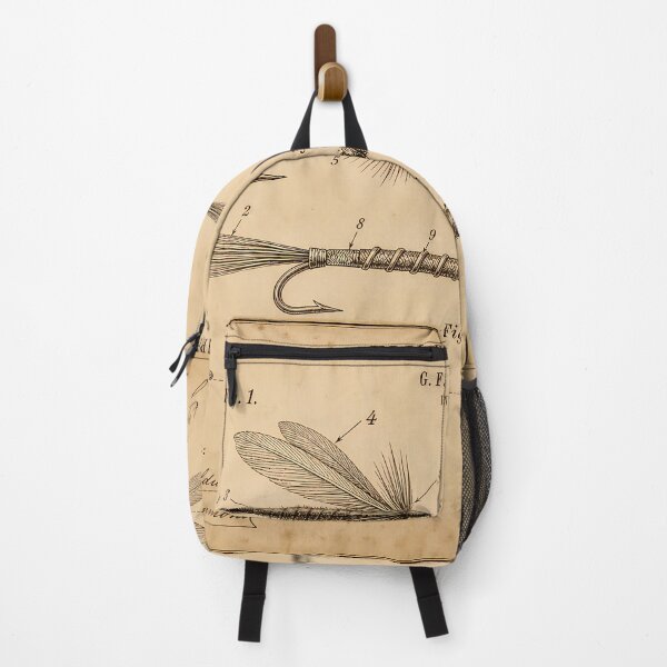 Item preview, Fly Fishing Fly Patent Print · Vintage Technical Wall Art · Angler Gift designed and sold by Savannah North.