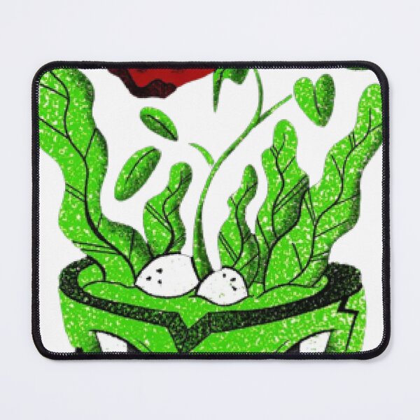 Item preview, Quirky Monster Planter Rose Illustration designed and sold by QuirkyCanvad.