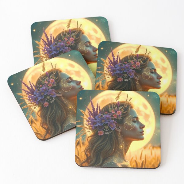 Item preview, Virgo Earth Goddess designed and sold by Vivanima.
