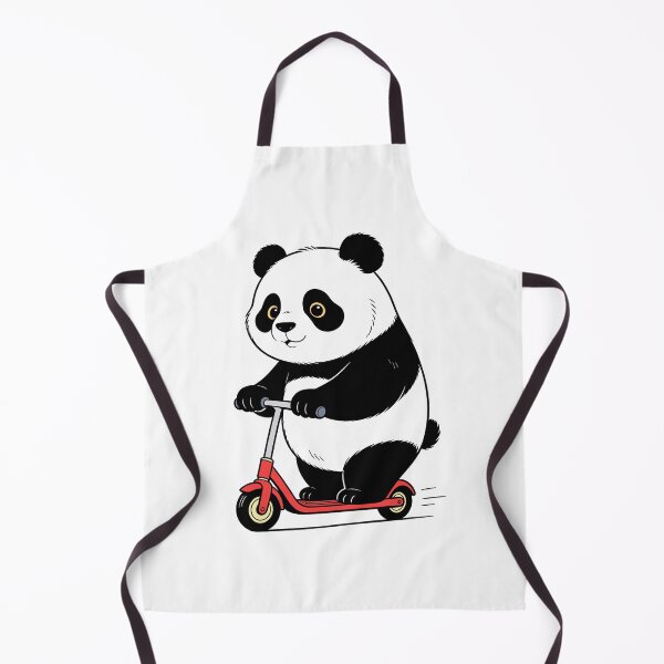 Artikelvorschau, Panda auf einem Roller entworfen und verkauft von krabbaraban.