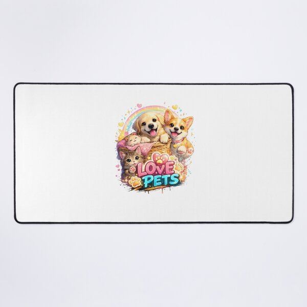 Item preview, Love Pets – Cute Dog Cat Corgi Animal Lover Design designed and sold by darkan1.