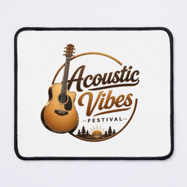 Item preview, Acoustic Vibes Festival – Guitar & Music Celebration designed and sold by Combat Skies.