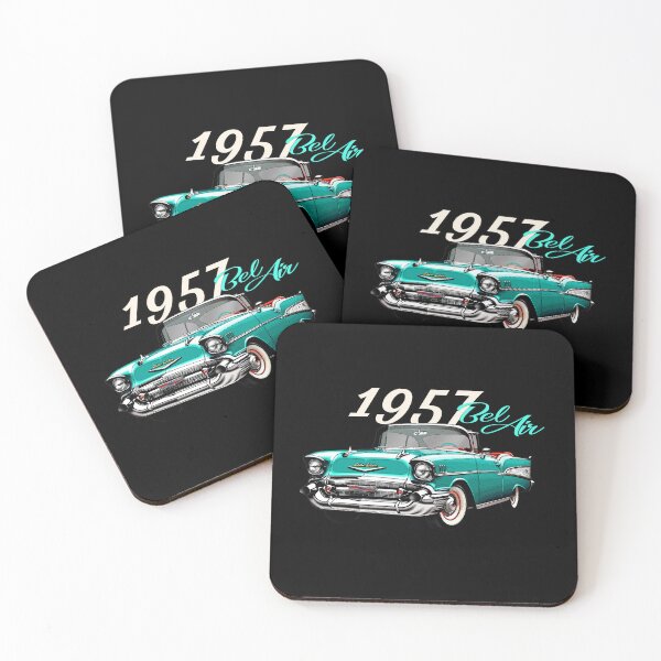 Item preview, Vintage 1957 Bel Air Tri-5 Convertible, Turquoise Belair, American Classic Car Culture  designed and sold by classic car craze.