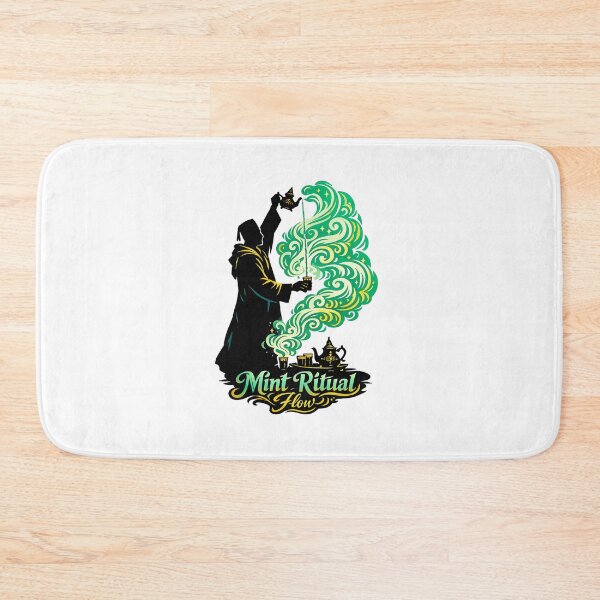 Item preview, Mint Ritual Flow – International Tea Day designed and sold by LuveraxArt.