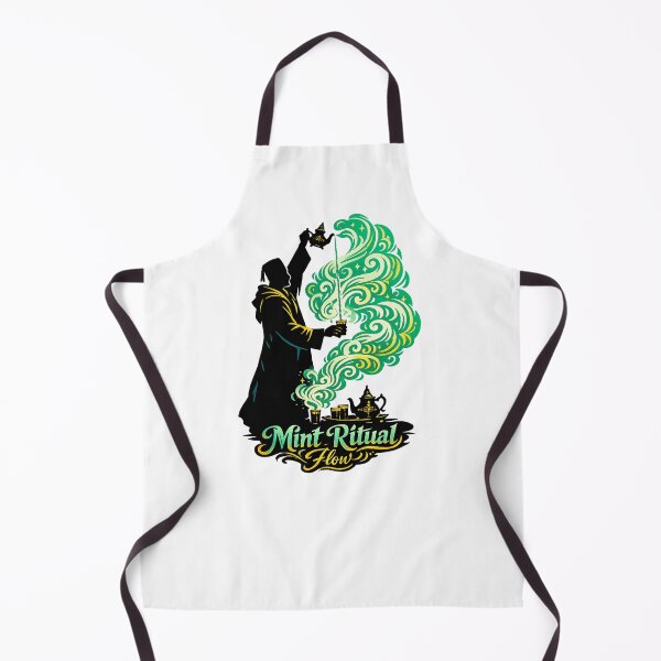 Item preview, Mint Ritual Flow – International Tea Day designed and sold by LuveraxArt.