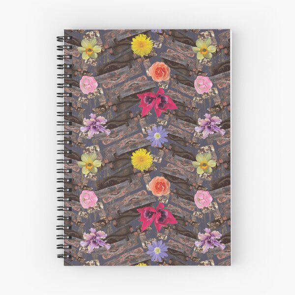 Item preview, Weathered Latches & Flowers on Dark designed and sold by Digitalmyth's Designs.