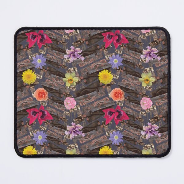 Item preview, Weathered Latches & Flowers on Dark designed and sold by Digitalmyth's Designs.